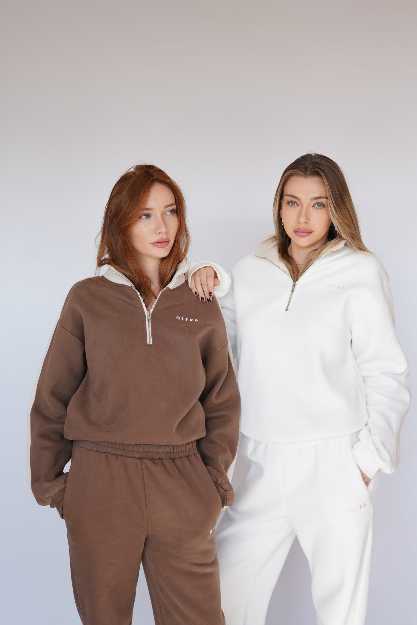 Sweat oversize, intérieur polaire ultra-doux, avec zip pratique, conçu pour l’hiver